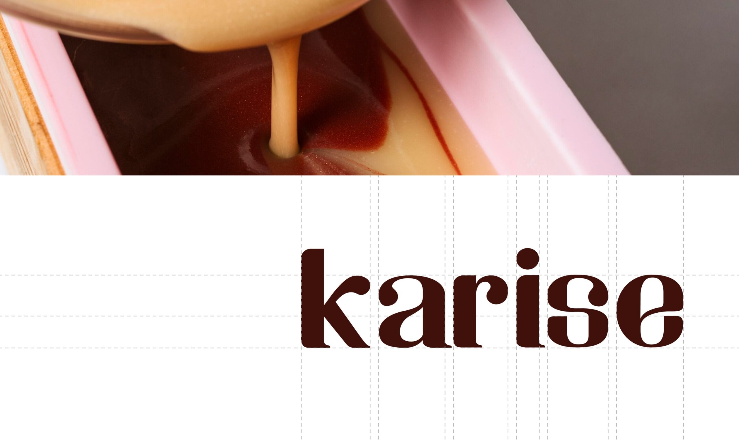 Karise brand logo treatment