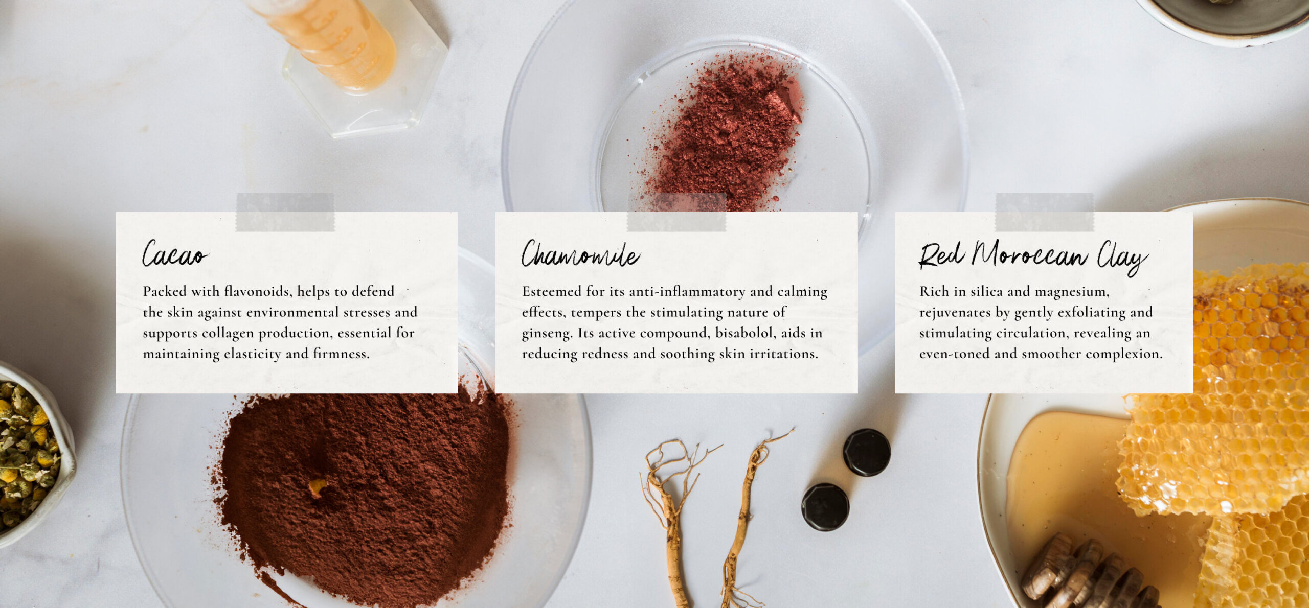 Karise natural ingredients showcase
