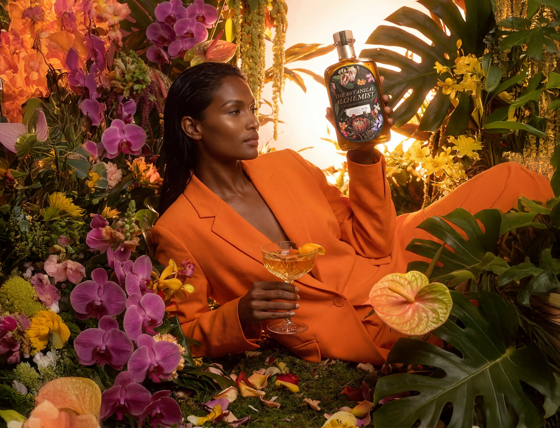 The Botanical Alchemist — beverage • spirits portfolio thumbnail by CreativeWise