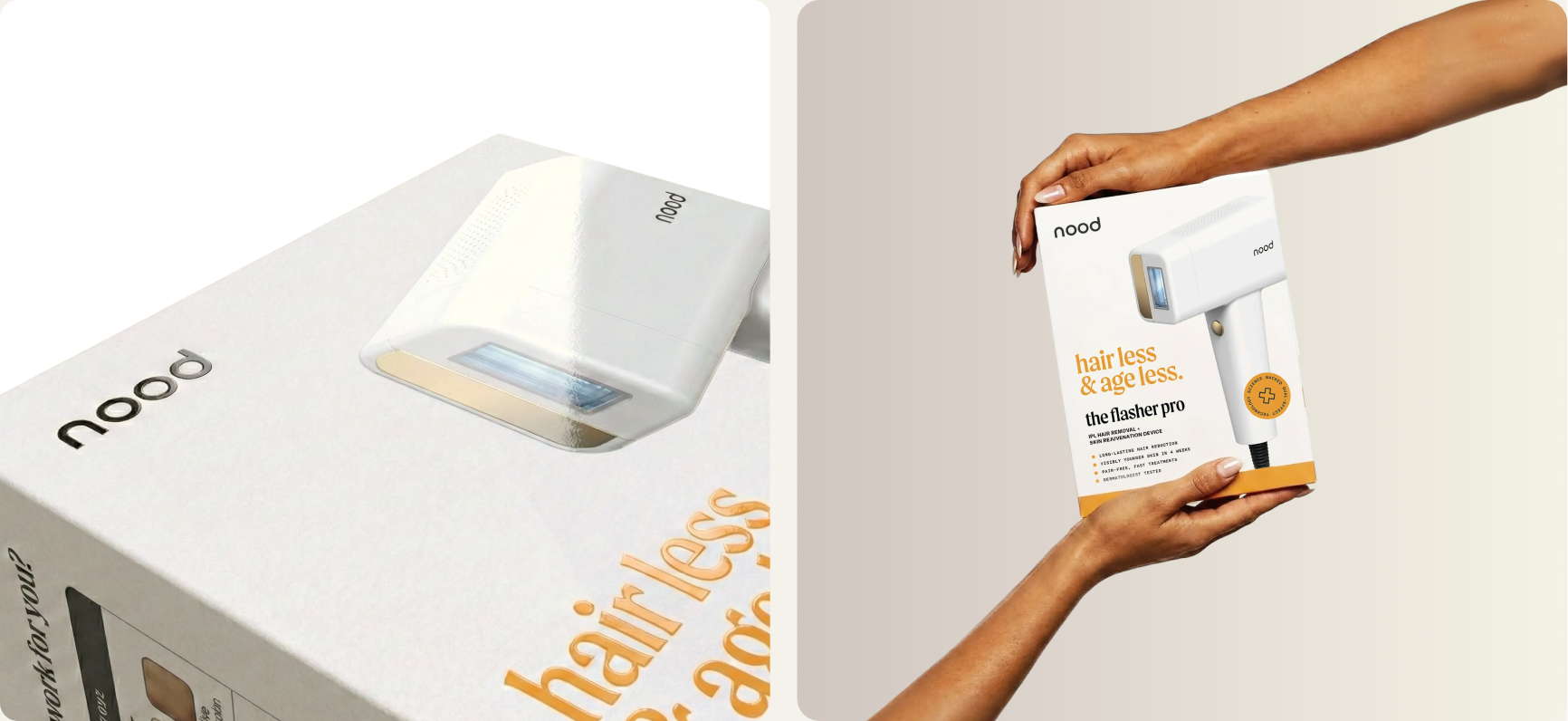Nood — product placement in real-world lifestyle context
