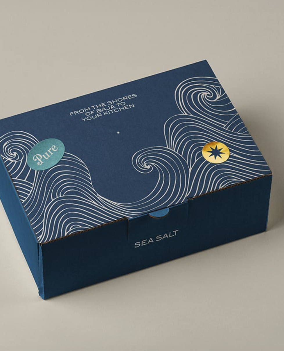 Pure — social media creative module extending the brand identity