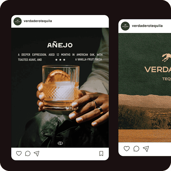 Verdadero Tequila brand activation, creative direction by CreativeWise